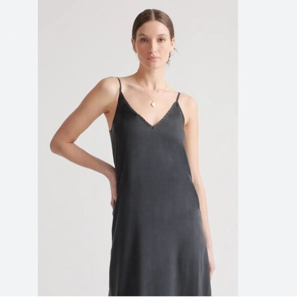 Quince Black Maxi Dress - Picture 2 of 7